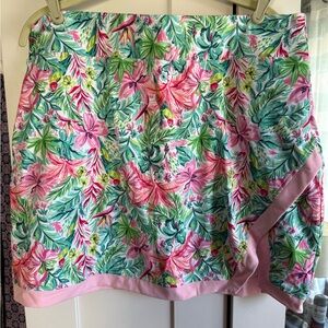 Floral Tropical Golf Skirt